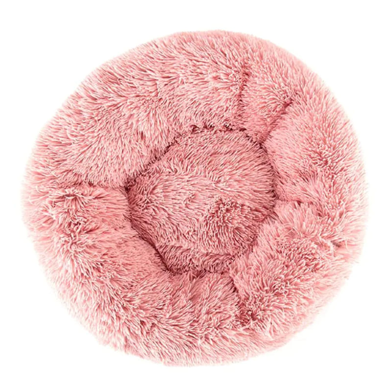 Dog Bed - Anti Anxiety Plush Soft Pink (S-3XL)