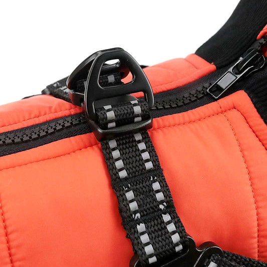 Dog Coat With Harness - Windproof Small Dog